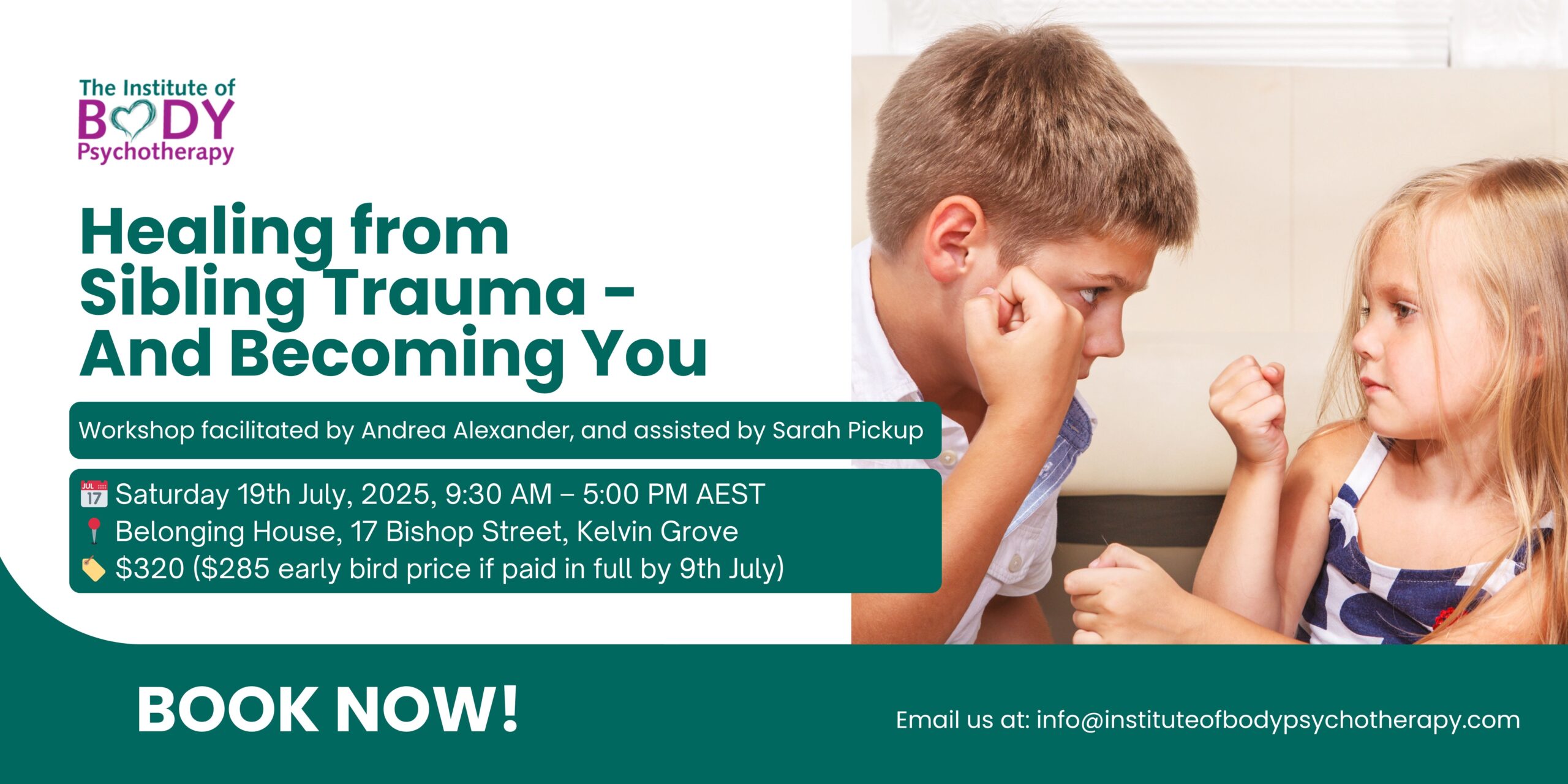 Healing from Sibling Trauma - And Becoming You Workshop